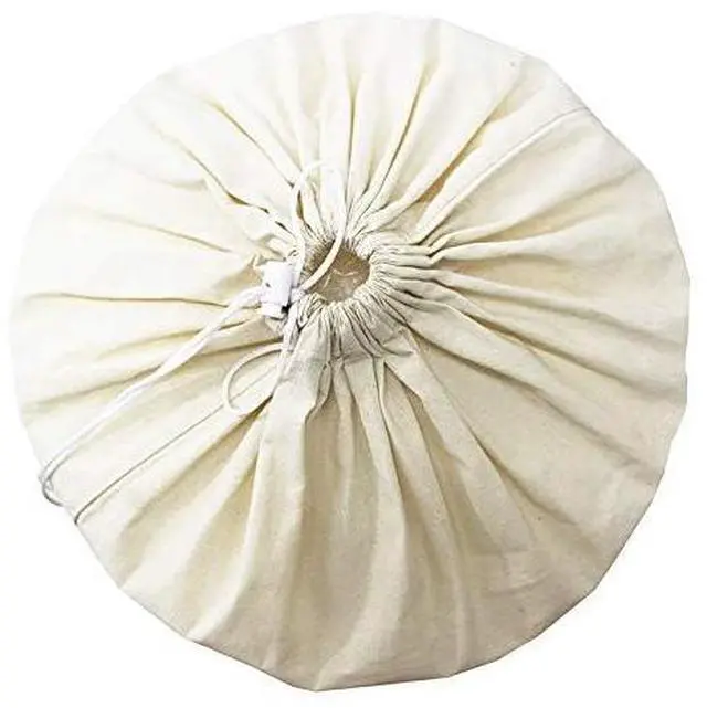 Alt view image 3 of 6 - COTTON CRAFT Extra Large Laundry Bags - Heavy Duty Cotton Canvas Drawstring Closure Washable Laundry Bag - Back to School Travel College Dorm Basket Hamper Liner Toys Clothes Organizer Sack -XL 28x36