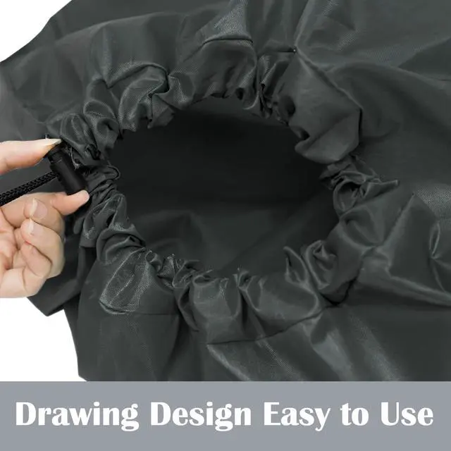 Alt view image 3 of 7 - Laundry Bag, Travel Laundry Bag Machine Washable Dirty Clothes Organizer, Large Enough to Hold 4 Loads of Laundry, Easy Fit a Laundry Hamper or Basket (Gray, 24" x 36")