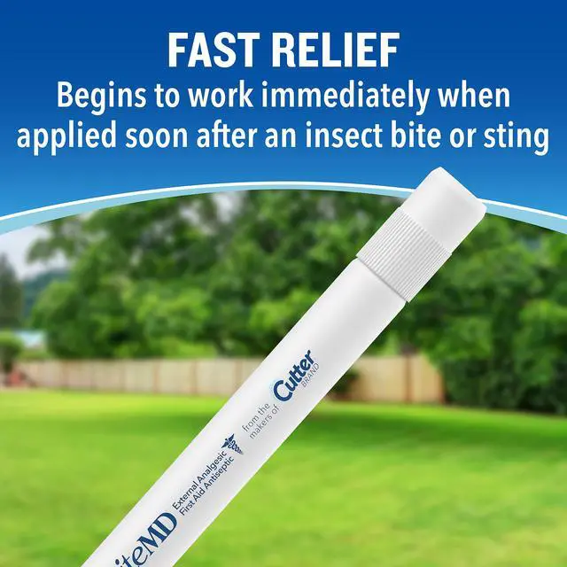 Alt view image 6 of 7 - Cutter BiteMD Insect Bite Relief Stick, Analgesic And Antiseptic, 0.5 Fl Oz