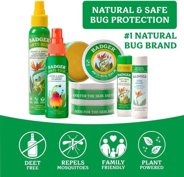 Alt view image 4 of 7 - Badger Bug Bite Itch Relief Stick, Natural & Organic Anti Itch Cream for Bug Bites, Rashes & Poison Ivy, Fast Itchy Skin Relief After Bite, Works Great, Smells Great, Easy to Use, .6 oz