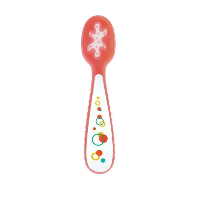 Alt view image 3 of 5 - Nuby Baby's First Spoons Set - (3-Pack) Feeding Utensils for Babies - 6+ Months - Bubbles