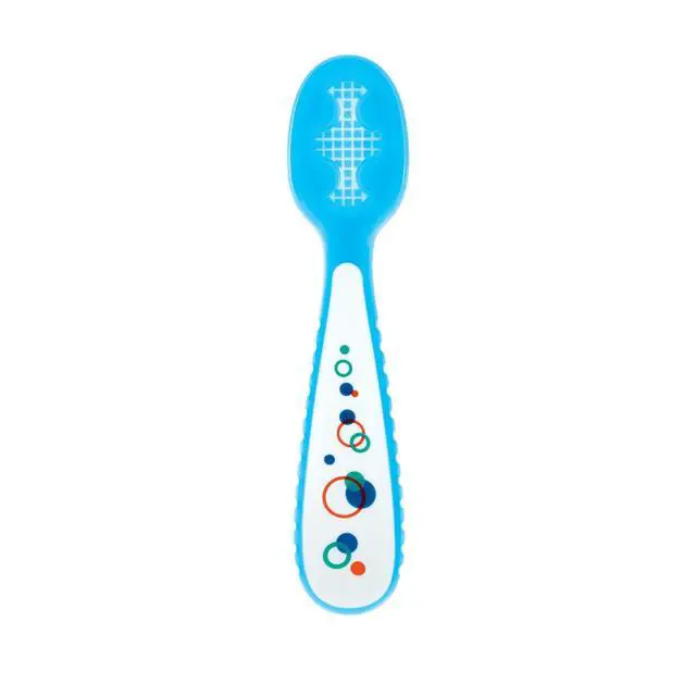 Alt view image 2 of 5 - Nuby Baby's First Spoons Set - (3-Pack) Feeding Utensils for Babies - 6+ Months - Bubbles