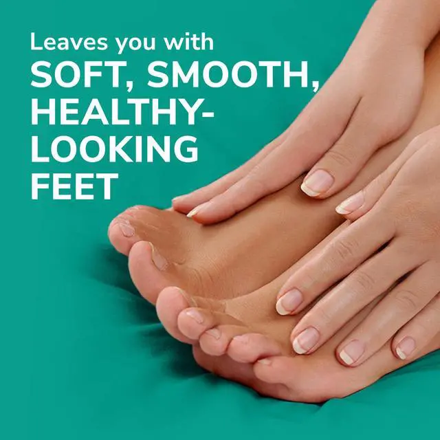 Alt view image 3 of 7 - Dr. Scholl's Fast Acting Callus Remover Gel Kit, Hard Skin Removal, Smooth Soft Feet in Minutes, Salon Professional Formula, Mess Free Application, Exfoliating Foot File Pedicure Tool Included