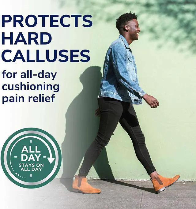 Alt view image 4 of 6 - Dr. Scholl's Extra Thick Callus Remover, 4ct // Helps Soften Hard Calluses and Cushions for All-Day Pain Relief (Pack of 2)