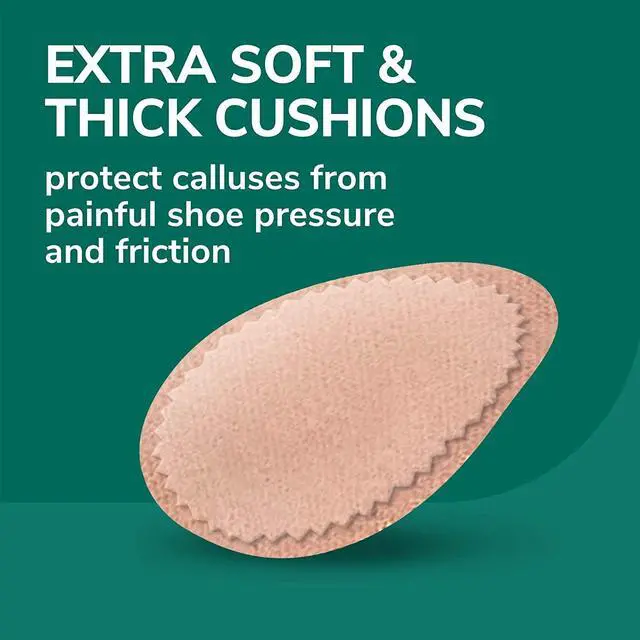 Alt view image 5 of 6 - Dr. Scholl's Extra Thick Callus Remover, 4ct // Helps Soften Hard Calluses and Cushions for All-Day Pain Relief (Pack of 2)