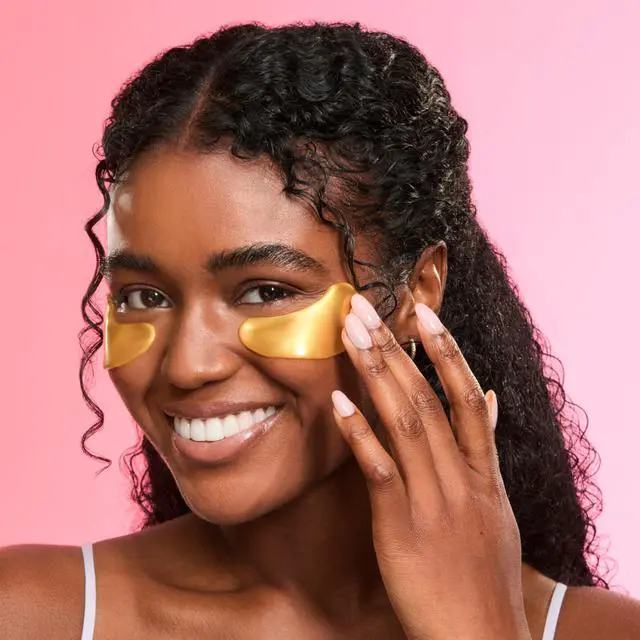 Alt view image 5 of 7 - grace & stella Award Winning Under Eye Mask - Teen Gifts, Gel Eye Patches for Dark Circles, Puffy Eyes, Wrinkles, Undereye Bags, Travel Gifts for Women - Vegan, Self Care (6 Pairs, Gold)