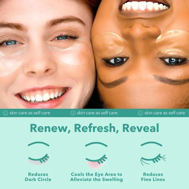 Alt view image 6 of 7 - Patchology Under Eye Gel Patches Natural Eye Masks for Puffy Eyes, Dark Circles & Eye Bags, Soothing Skincare Treatment for All Skin Types, Beauty & Personal Care Essentials (5 Pairs)