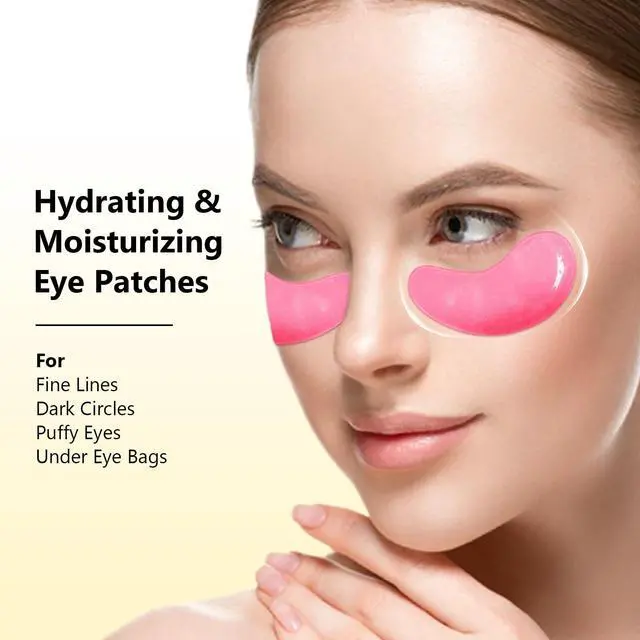 Alt view image 3 of 7 - Adofect Under Eye Patches 40 Pairs, Eye Masks with 24K Gold, Hyaluronic Acid, Caffeine & Retinol for Dark Circles, Puffy Eyes, Under Eye Bags, Skincare Gifts for Bachelorette Party Accessories
