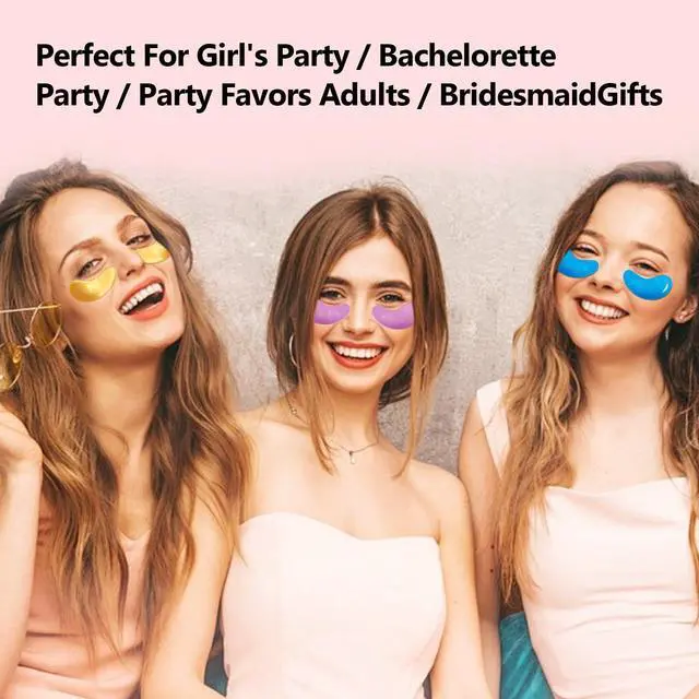 Alt view image 6 of 7 - Adofect Under Eye Patches 40 Pairs, Eye Masks with 24K Gold, Hyaluronic Acid, Caffeine & Retinol for Dark Circles, Puffy Eyes, Under Eye Bags, Skincare Gifts for Bachelorette Party Accessories