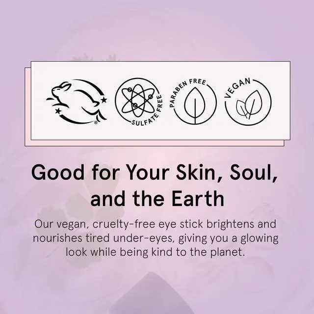 Alt view image 7 of 7 - grace & stella Under Eye Brightener Balm Stick - Travel Size Toiletries - Retinol & Caffeine Eye Cream for Dark Circles, Puffiness, Wrinkles - Restore and Hydrate - Vegan Skincare (0.13oz / 3.5g)