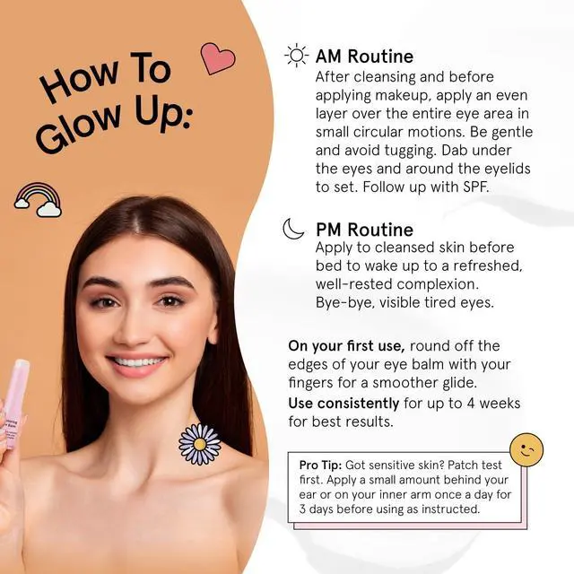 Alt view image 6 of 7 - grace & stella Under Eye Brightener Balm Stick - Travel Size Toiletries - Retinol & Caffeine Eye Cream for Dark Circles, Puffiness, Wrinkles - Restore and Hydrate - Vegan Skincare (0.13oz / 3.5g)