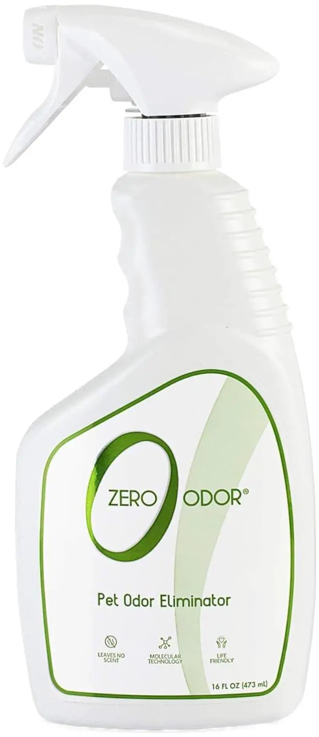 Main image of Pet Odor Eliminator, Air and Surface Odor Remover for Carpet, Furniture, and Pet Beds, Trigger Spray, 16 fl oz