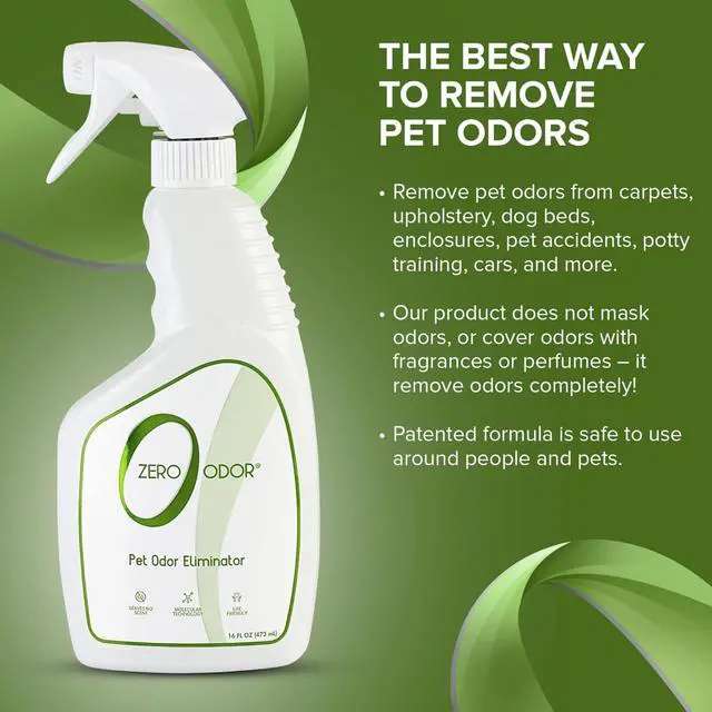Alt view image 6 of 6 - Pet Odor Eliminator, Air and Surface Odor Remover for Carpet, Furniture, and Pet Beds, Trigger Spray, 16 fl oz