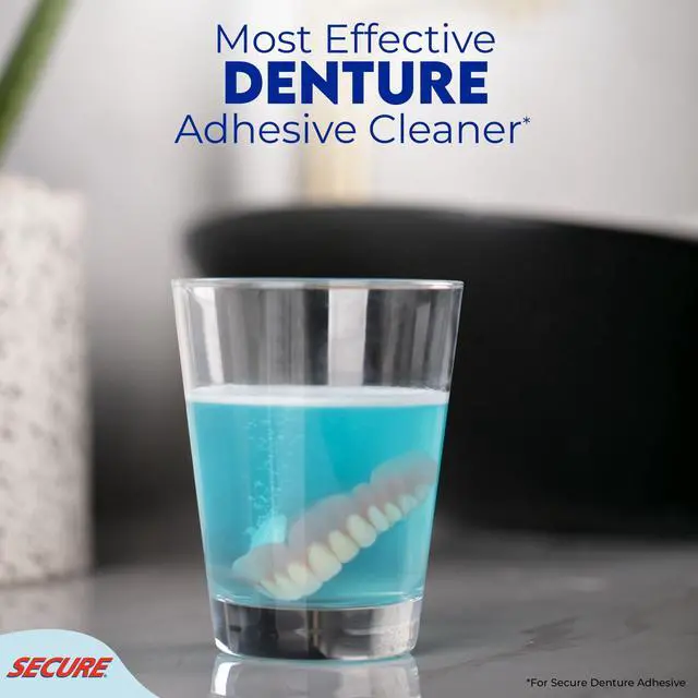 Alt view image 4 of 7 - Daily Cleansing Tablets - pH 9 Formula Thoroughly Cleans Dentures - Fights Odors, Stains & Germs - For Dentures, Nightguards, Retainers & Partials - 32 Tablets (1 Pack)