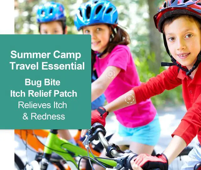 Alt view image 5 of 7 - Bug Bite Relief Patches for Kids & Family 96ct, Mosquito Itch Relief for Summer Camp & Travel, Anti-Itch Cream Alternative, Prevents Scratching & Relieves Itch, Soothing After-Bite Relief
