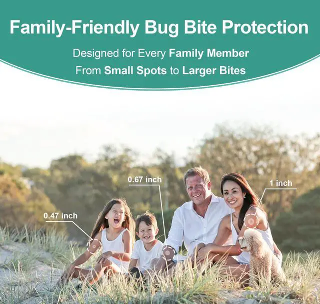 Alt view image 4 of 7 - Bug Bite Relief Patches for Kids & Family 96ct, Mosquito Itch Relief for Summer Camp & Travel, Anti-Itch Cream Alternative, Prevents Scratching & Relieves Itch, Soothing After-Bite Relief