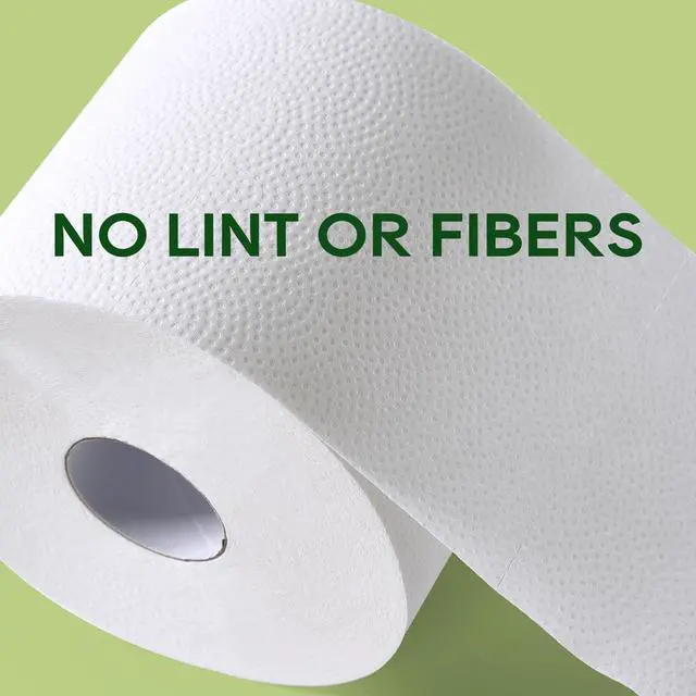 Alt view image 6 of 7 - Bamboo Toilet Paper, Septic Safe Toilet Tissue, 9 Mega Rolls, 600 Sheets Per Roll, Tree Free, Non Toxic, 2 Ply, Soft and Absorbent, Eco Friendly Dye-Free Paper