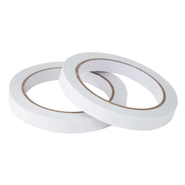 Alt view image 2 of 6 - DGTANGYIN 1/4" 2 Rolls Double Sided Adhesive Sticky Tape for Arts, DIY, Crafts, Photography, Scrapbooking, Card Making, Gift Wrapping, Office School Stationery Supplies, Home Supplies(Width: 6mm)