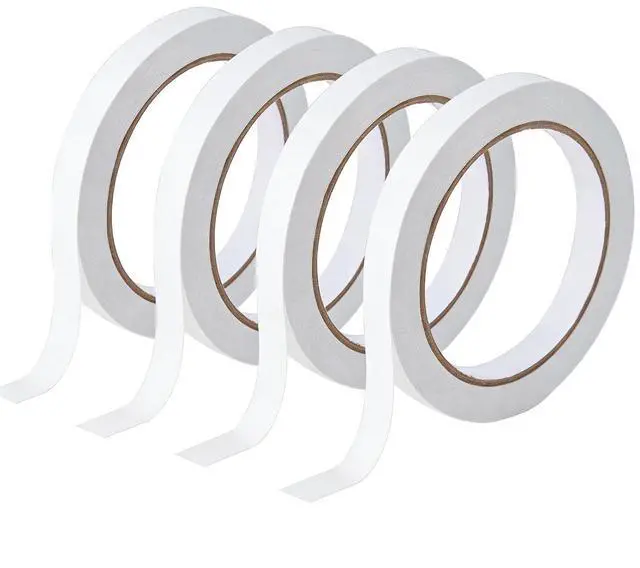 Alt view image 7 of 7 - ZZJMCH 1/4" 4 Rolls Double Sided Adhesive Sticky Tape for Arts, DIY, Card Making, Crafts, Photography, Scrapbooking, Gift Wrapping, Office School Stationery Supplies, Home Supplies (Width: 6mm)
