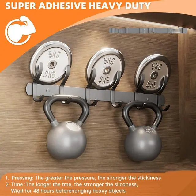 Alt view image 3 of 7 - Double Sided Tape HeavyDuty,Double Sided Tape for Walls,48Pcs 2 Sided Sticky Waterproof Pads,1.96 * 1.18 Inch Super Strong Removable Double-Sided Foam, Mounting Black Hanging Tape for Home & Office