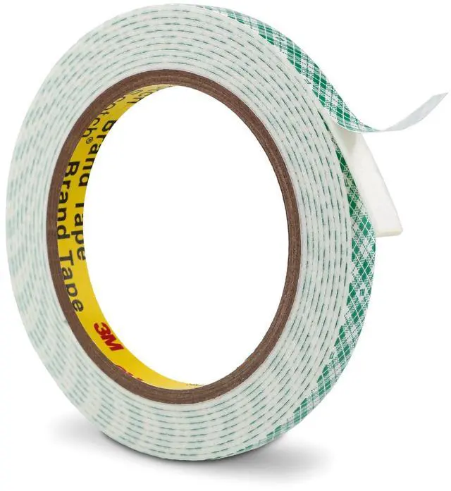 Main image of 3M Double Sided Foam Tape 0.39" x 10Ft Peel and Stick Mounting Tape, White