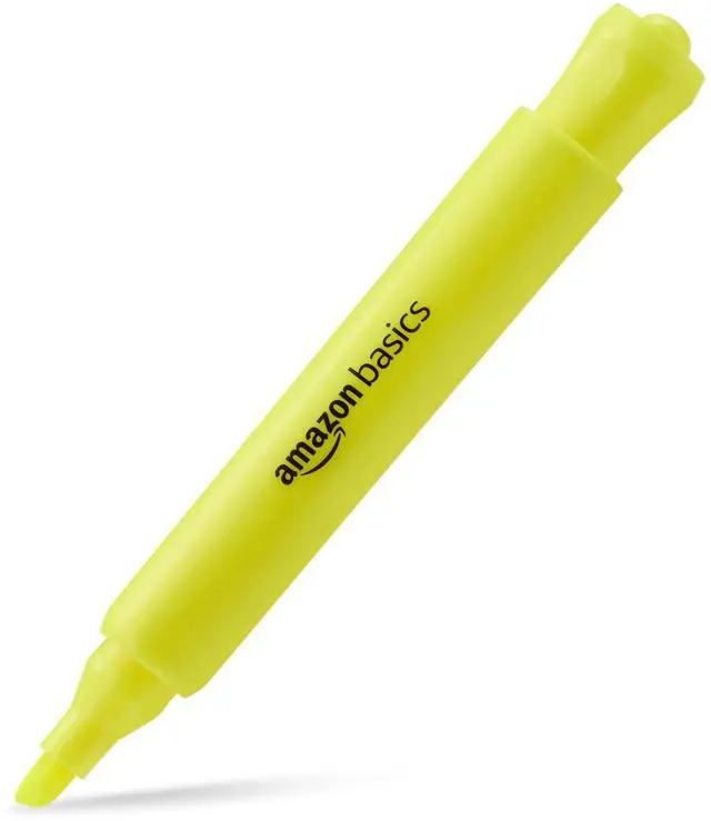 Alt view image 2 of 4 - Tank Style Highlighters, Chisel Tip, Bible Highlighter, Office and School Supplies, 12 Pack, Yellow