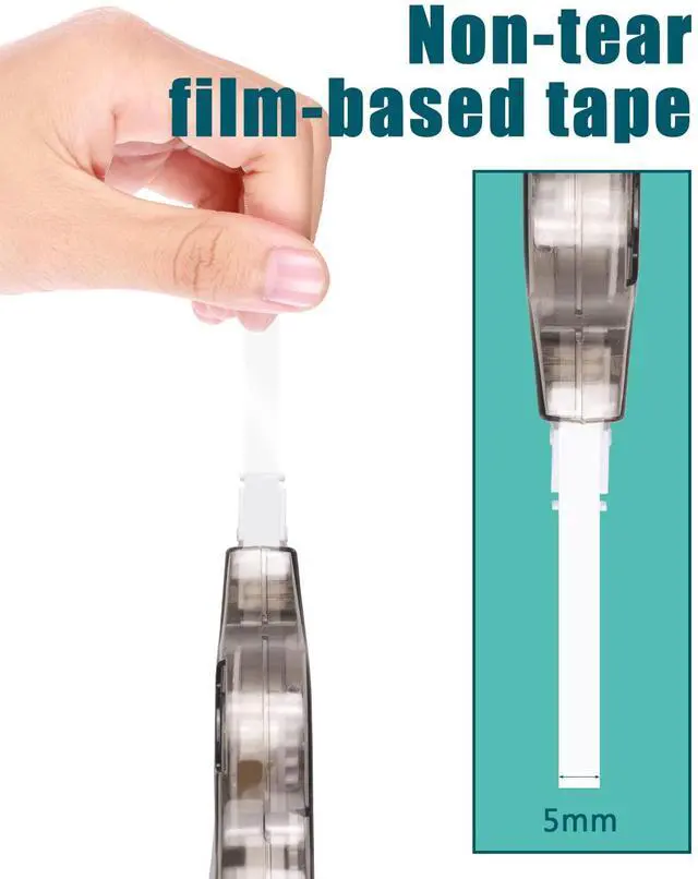 Alt view image 3 of 7 - Lzerking Correction Tape, White, 6-Count, Make Instant Corrections With No Drying Time