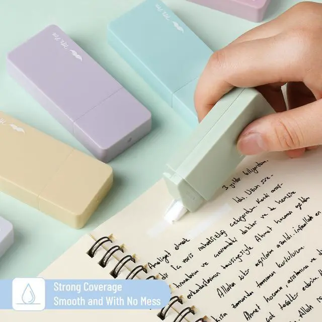 Alt view image 4 of 7 - Mr. Pen- Aesthetic Correction Tape, 0.2" x 236", 6 pcs, Pastel Colors