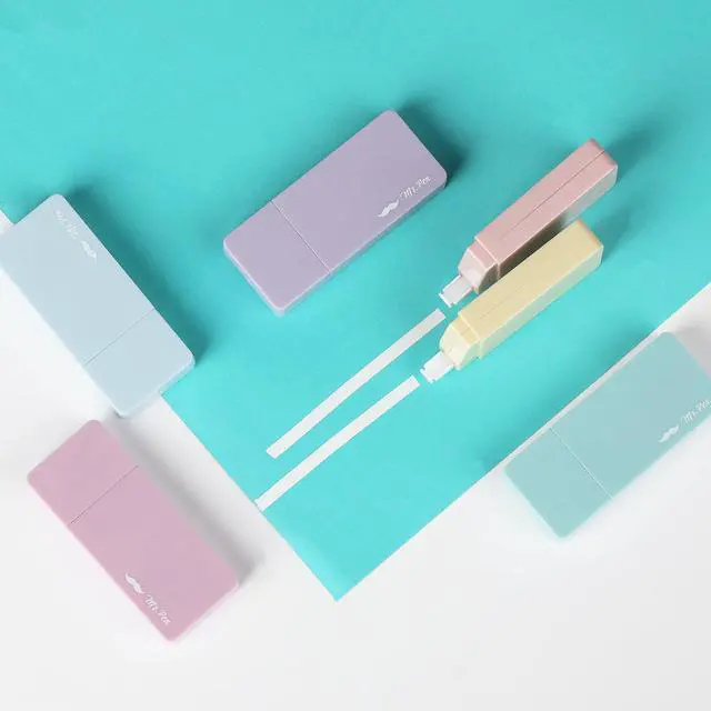 Alt view image 7 of 7 - Mr. Pen- Aesthetic Correction Tape, 0.2" x 236", 6 pcs, Pastel Colors