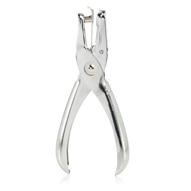 Alt view image 6 of 6 - Swingline 1 Hole Punch, 5 Sheet Capacity Hole Puncher, Single Hole Paper Punch, Chrome (74005)