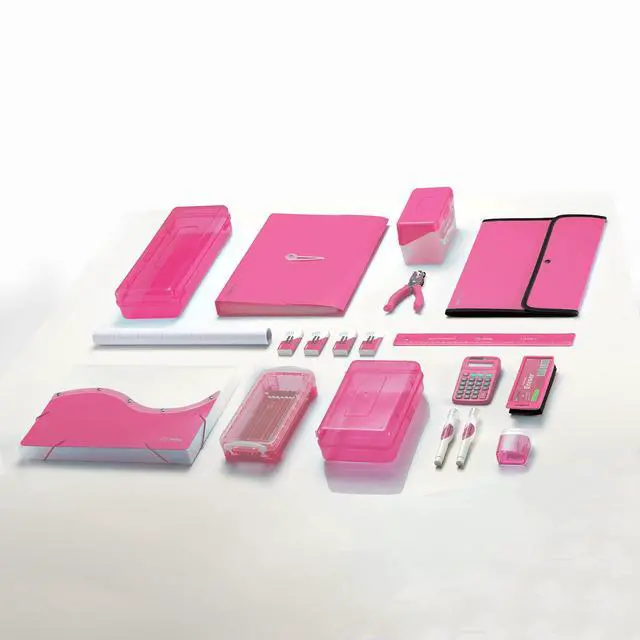 Alt view image 7 of 7 - Single Hole Punch Metal Pink, 1/4 Hole Puncher with Soft Grip Handles for Paper and Crafts Round Circle Shape, for Kids and Adults, Also Available in Green, Blue, Red, Purple, Grey, 1 Pc by Enday
