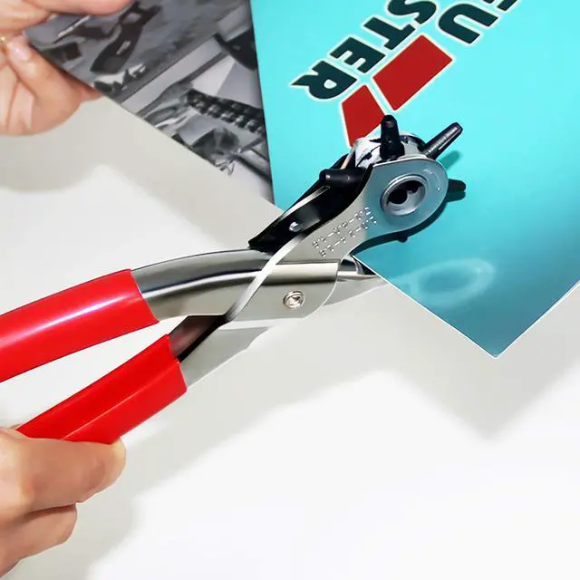Alt view image 4 of 5 - Hole Punch, NEU MASTER Heavy Duty Leather Hole Puncher for Belts, Watch Bands, Straps, Dog Collars, Saddles, Shoes, Fabric, DIY Home or Craft Projects