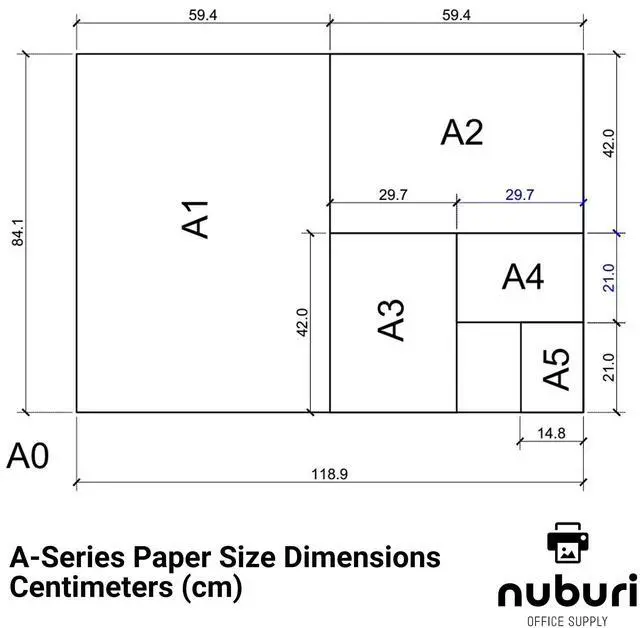Alt view image 5 of 5 - Nuburi - A4 Size Printer Paper - Great for Professional Documents - 80 gsm / 21lb (40 Sheets)