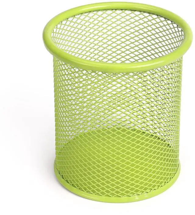 Main image of Tamaki Pen Holder Cup for Desk, Wire Mesh Pencil Cup Holder for Desk Office Pen Organizer (Green)