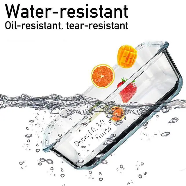 Alt view image 4 of 6 - 1000 Pcs Blank Removable Freezer Labels Water Oil Resistant for Food Containers Jars Pantry Organization (Each Measures 1 x 2)