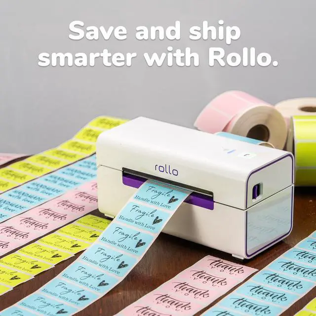Alt view image 6 of 6 - Direct Thermal 2x1 Barcode Labels - Roll of 1,000 Thermal Labels