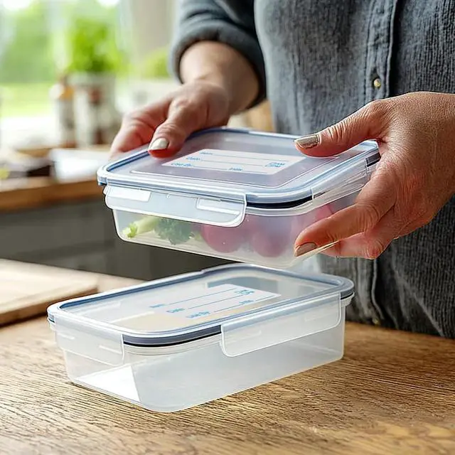 Alt view image 6 of 7 - 1000 Labels for Food Containers, No-Residue Food Labels and Easy to Write on, Removable Date Freezer Labels Sticker, 1 x 2 Inch