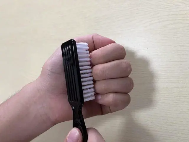 Alt view image 3 of 7 - SQULIGT 6Pcs Handle Grip Nail Brush, Hand Fingernail Cleaner Brush Manicure Tools Scrub Cleaning Brushes for Toes and Nails (Black)