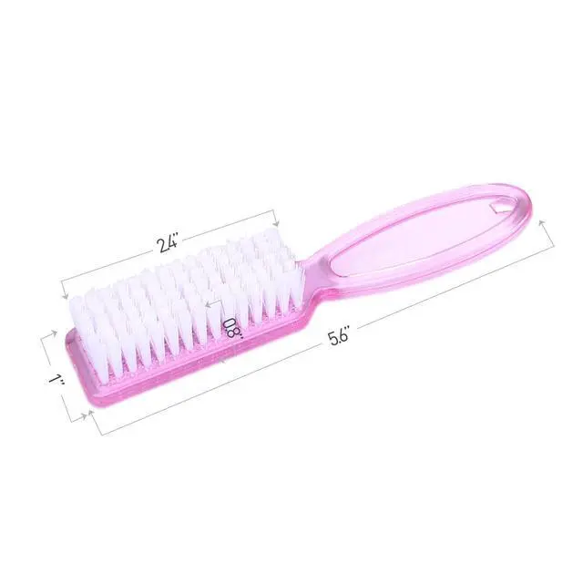 Alt view image 2 of 6 - Yesker Handle Fingernail Scrub Cleaning Brushes for Toes and Nails Cleaner, 10PCS, Multicolor