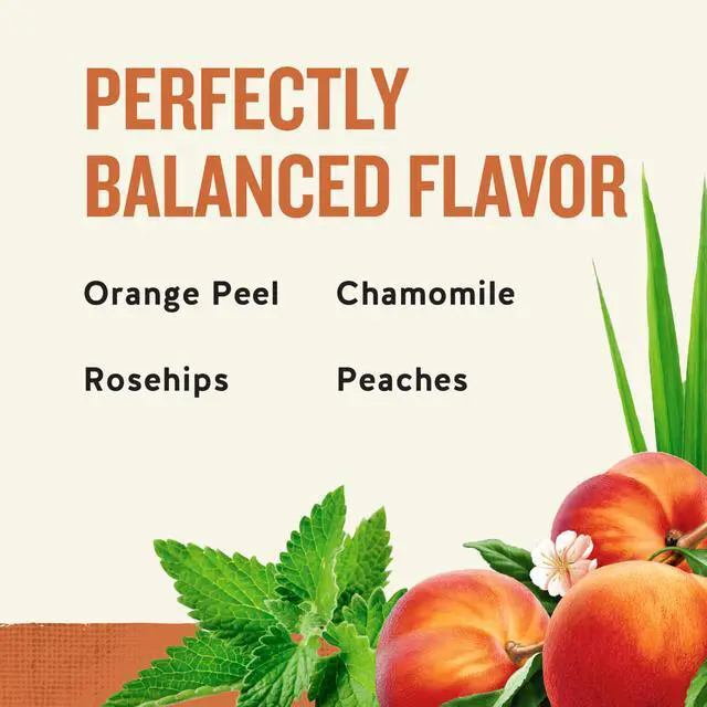 Alt view image 3 of 6 - Country Peach Passion Herbal Tea, 20 Tea Bags Box