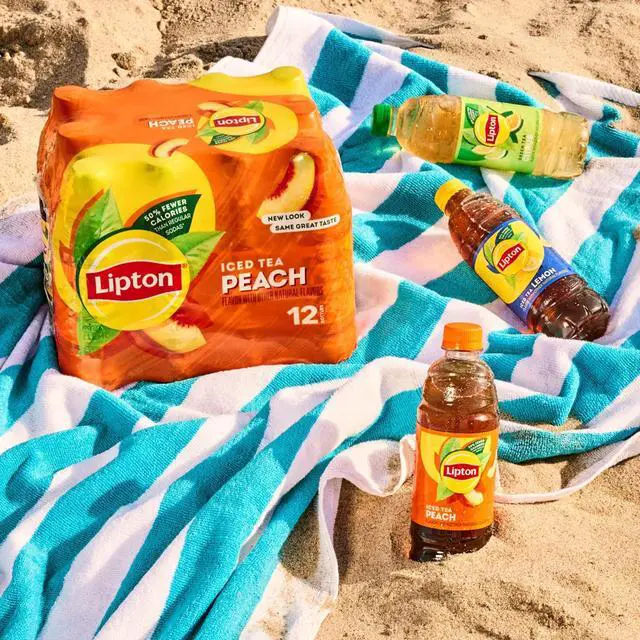 Alt view image 5 of 5 - Zero Sugar Iced Tea, Green Tea Citrus, 16.9 fl oz Bottles, (12 Pack), 100% DV Vitamin C