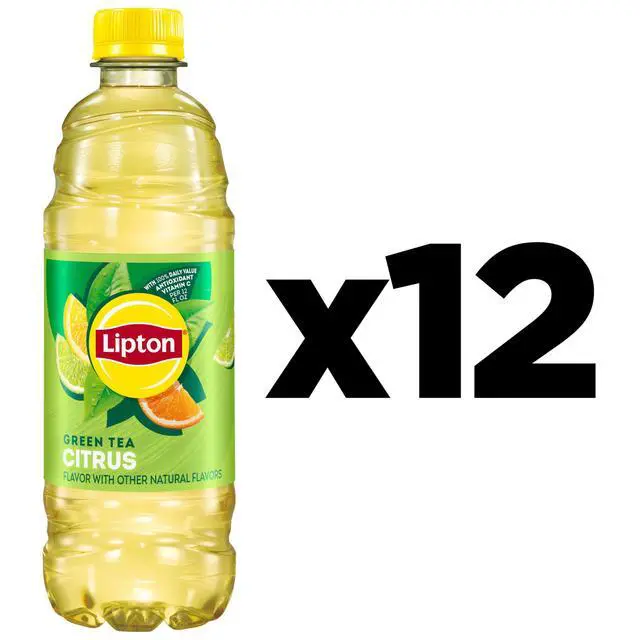 Alt view image 2 of 4 - Green Tea Citrus, 16.9 Fl Oz Bottles (Pack of 12)