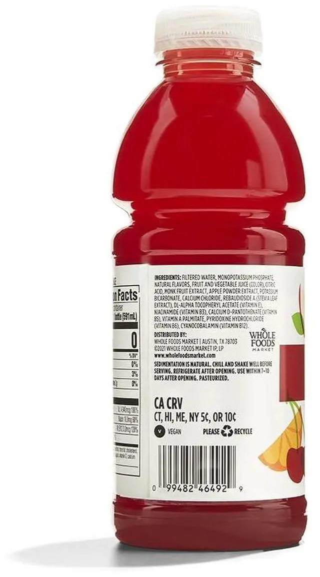 Alt view image 3 of 7 - Nutrient Enhanced Water, Fruit Punch with Potassium, 20 Fl Oz