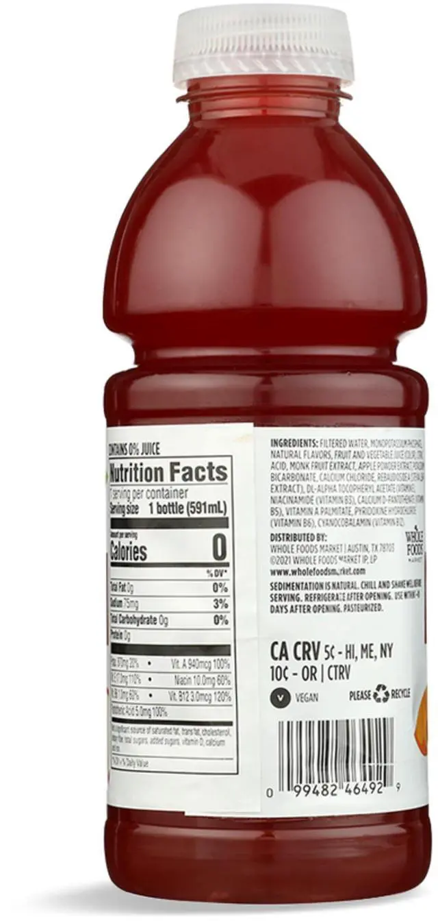 Alt view image 2 of 7 - Nutrient Enhanced Water, Fruit Punch with Potassium, 20 Fl Oz
