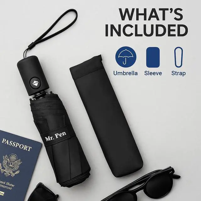 Alt view image 7 of 7 - Windproof Travel Umbrella