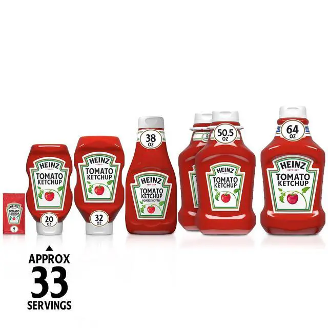 Alt view image 4 of 7 - Tomato Ketchup Inverted Squeeze Bottle, 1 Bottle, for Easy Sharing and Easy Serving, Gluten-Free, 20 oz