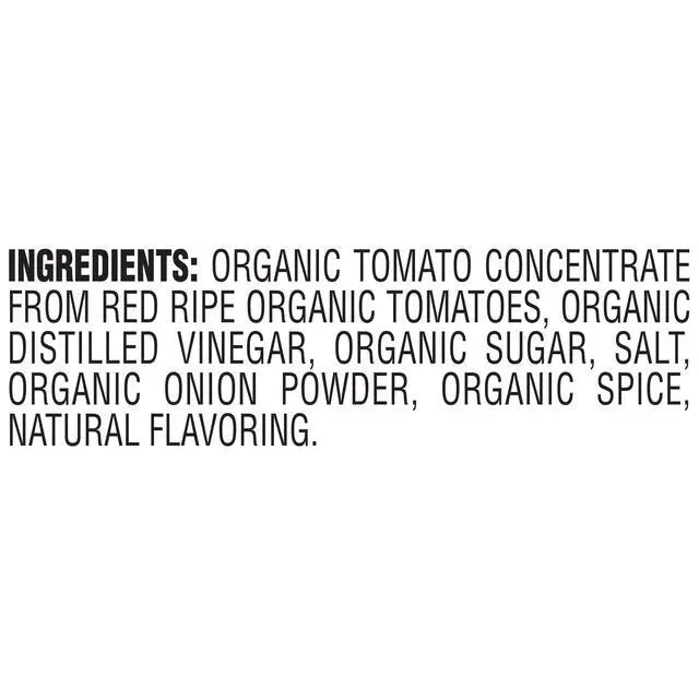 Alt view image 3 of 6 - Organic Tomato Ketchup Inverted Squeeze Bottle, 1 Bottle, for Easy Sharing and Easy Serving, Classic Style, No High-Fructose Corn Syrup, 32 oz