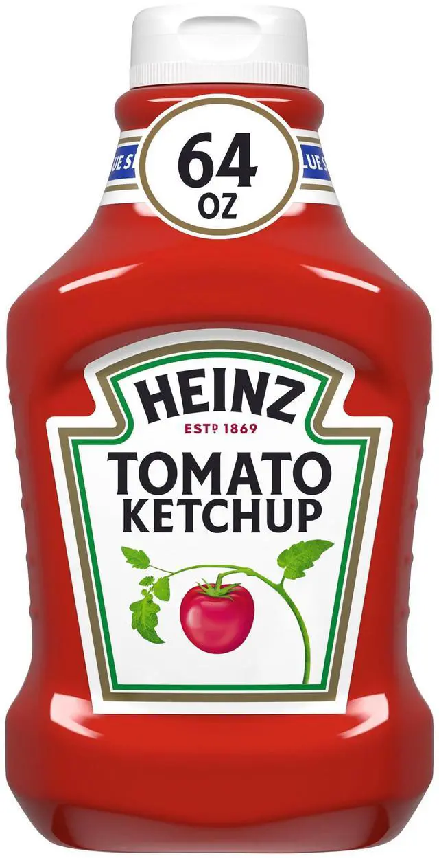Main image of Tomato Ketchup Squeeze Bottle, 1 Value Size Bottle, for Easy Sharing and Easy Serving, Gluten-Free, 64 oz