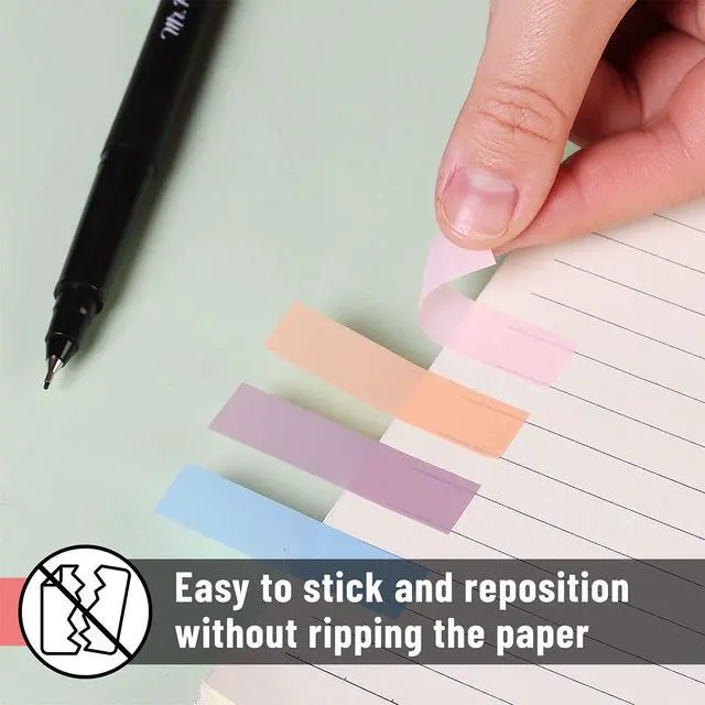 Alt view image 7 of 7 - Mr. Pen- Colorful Sticky Tabs, 8 Sets, 1600 pcs, Morandi and Vintage