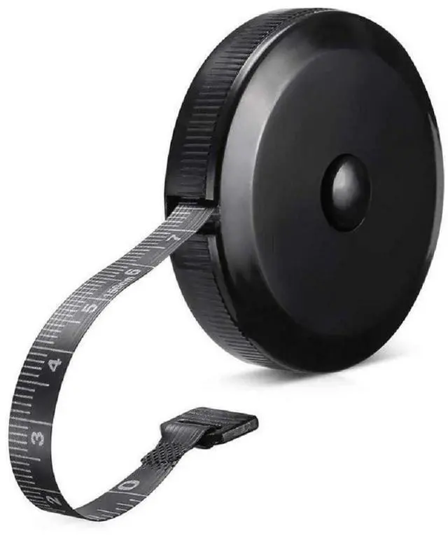 Alt view image 2 of 3 - 4 Pack Tape Measure Measuring Tape Tool for Body Fabric Sewing Tailor Cloth Knitting Home Craft Measurements, 60-Inch (Black,White)
